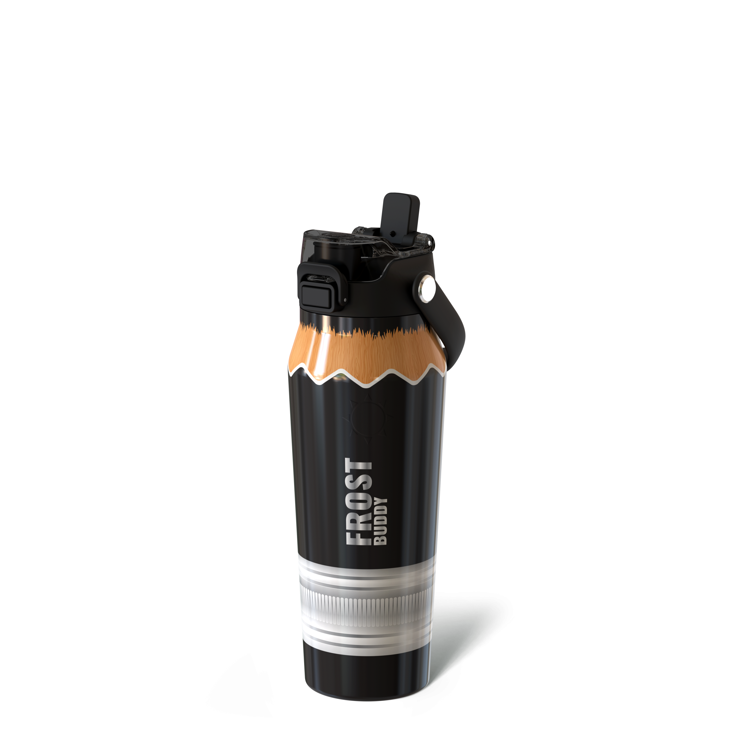 Bottle Buddy 24oz | Black Pencil
