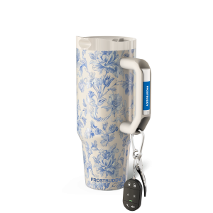 Thicc Buddy 40oz | Blue Floral